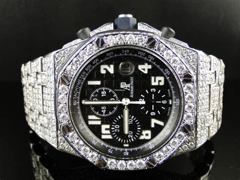 audemars piguet skelett replica|Audemars Piguet iced out skeleton.